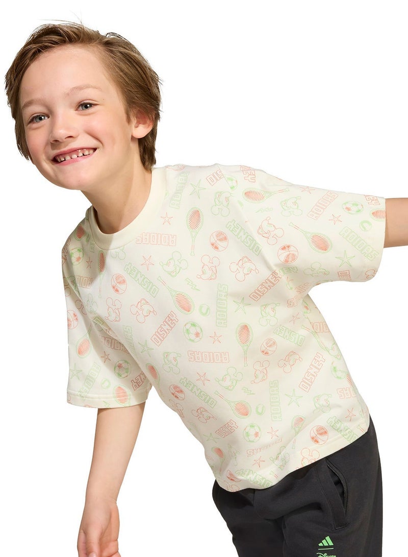 Adidas Little Kids Disney Mickey Mouse T-Shirt - Image 3